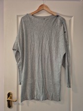 Seraphine Grey Maternity Nursing Grey Jumper Small