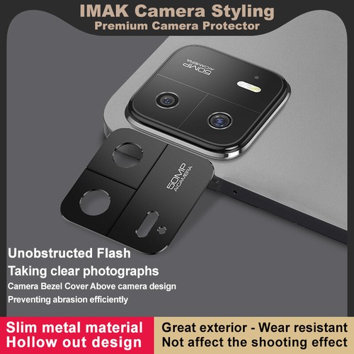 For Xiaomi Pad 6 Max 14, imak Metal Material Hollow Camera Protect Bezel Cover - 第 1/9 張圖片