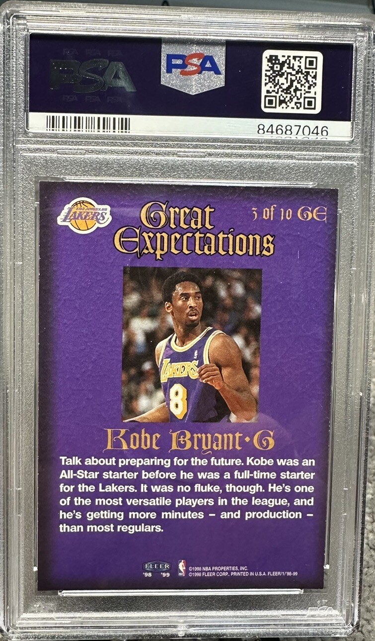 大特価！！ Kobe Bryant Great Expectations NBA