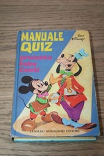 Mario Gentilini Manuale Quiz Febo Conti Mondadori Walt Disney 1978 Rilegato