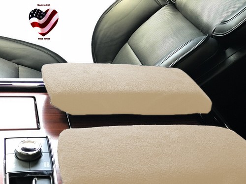 Fits Lincoln Navigator 2018-2025 Fleece Center Armrest Console Lid Covers L2 - Picture 3 of 9