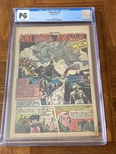 Ships Ahoy #1 CGC PG OW (Classic US Navy 1944)- Splash Page
