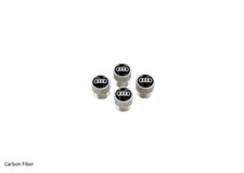 Genuine Audi Carbon Fiber Valve Stem Caps - Zaw071215 Genuine Audi Carbon Fiber Valve Stem Caps - Zaw071215