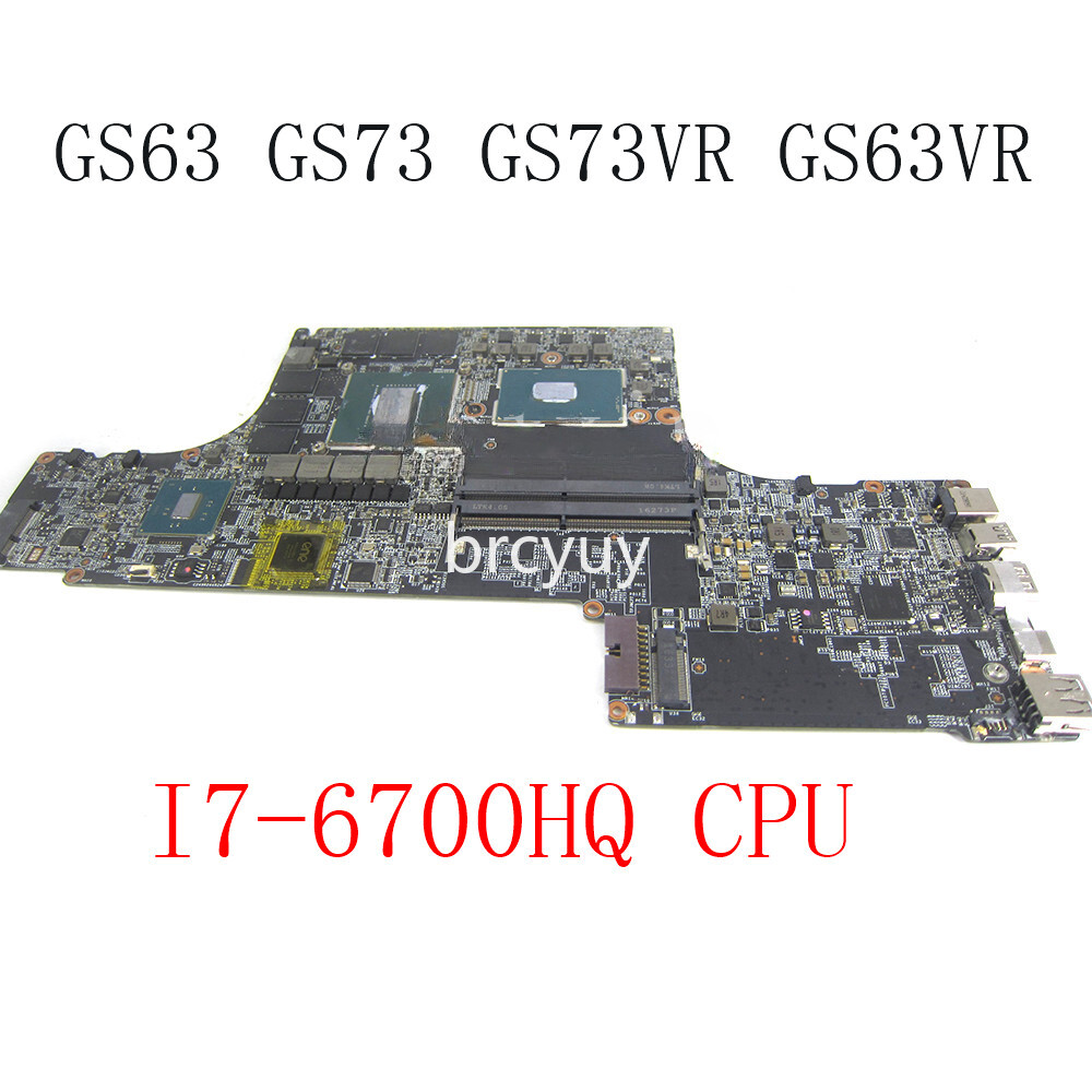 For MSI GS63 GS73 GS73VR MS-16K21 VER 2.1 motherboard CPU I7