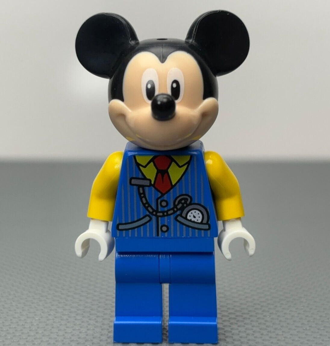 LEGO Mickey Mouse Blue Vest Watch Disney 100 Minifigure 43212 Figure