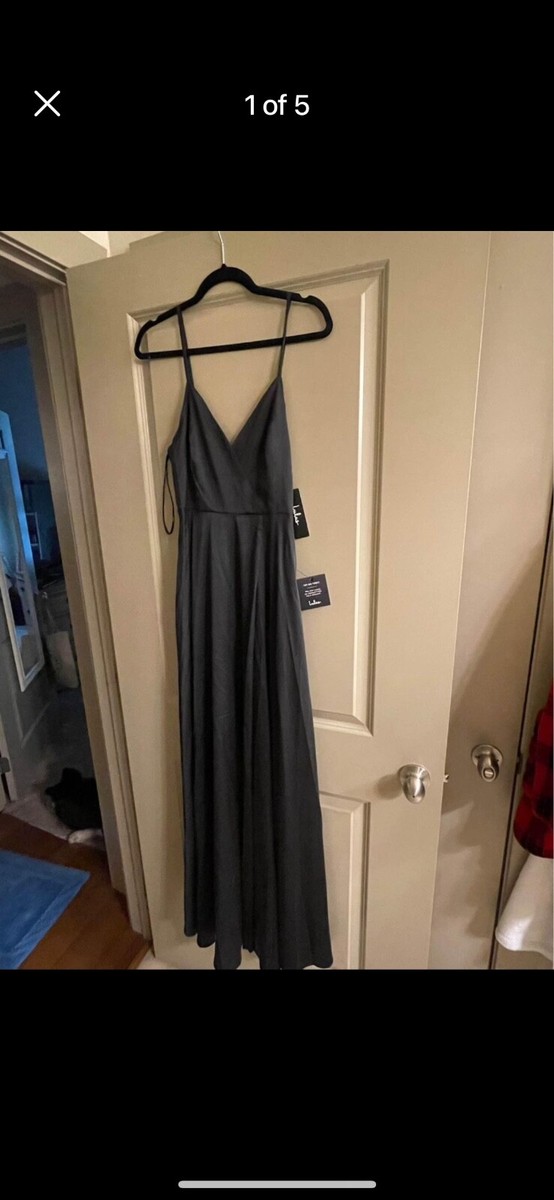 lulus long black dress | eBay UK