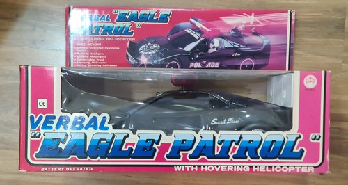 Vintage 80s KUANG WU TOYS VERBAL EAGLE PATROL 1/10 battery operated UNTESTED NOS - Picture 1 of 5