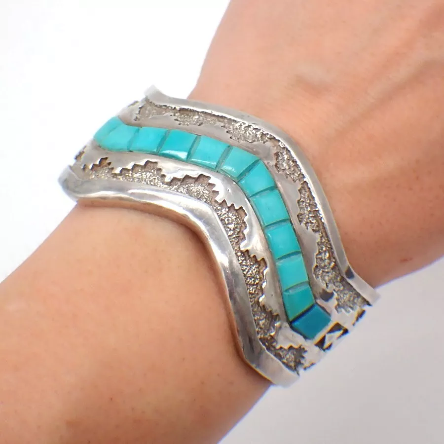 Calvin begay shop bracelet
