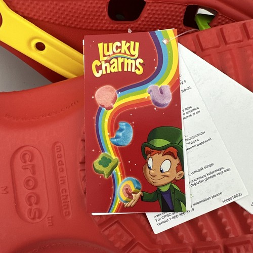 Men's US Size 13 Crocs Classic Clog Lucky Charms Magically Delicious 207118-610 - Picture 13 of 16