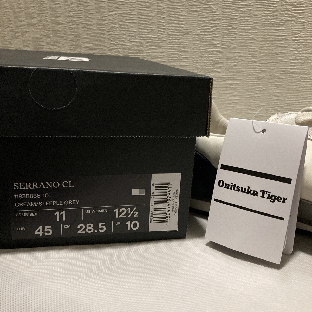 Onitsuka Tiger SERRANO CL 1183B886 101 CREAM/STEEPLE GREY