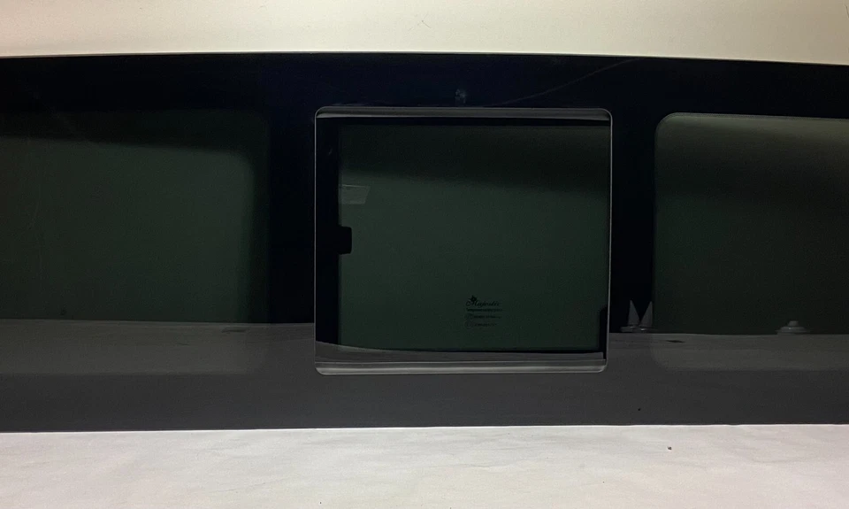 Fit 2007-2013 GMC Sierra Rear Glass Manual Sliding Window Non-Heat / OnePanel Foto 2 de 4