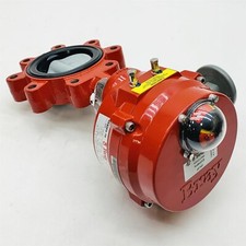 Bray 70-0061-113G0-536/B Pneumatic Actuator w/NYL2-C040 4" Butterfly 2-Way Valve
