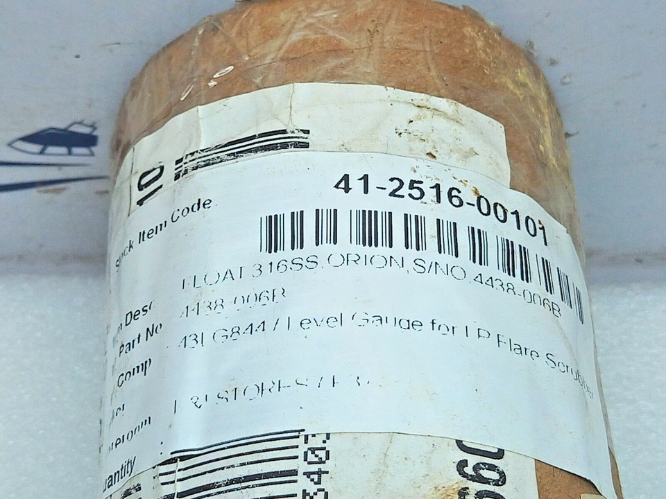 Orion F1E-0450-075 Float 316SS 43-LG-844/43-LZT-844 - Image 2 of 4