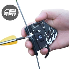 Archery Finger Tab Shooting Tabs Finger Saver Protect Guard Glove for RH