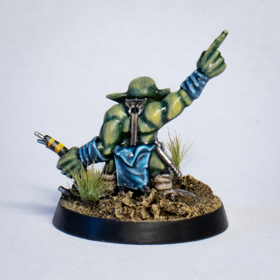 Warhammer 40K 4x Ork Gretchin Grot Oiler, Mek Gun Grot Riggers, Fully