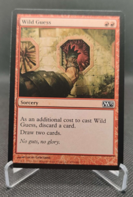 MTG #157 WILD GUESS CORE SET 2013 M13 magic the gathering card | eBay