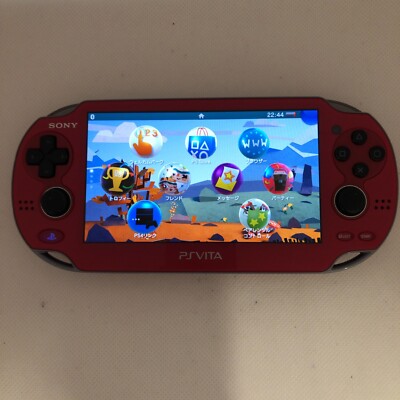 PS Vita PCH-1000 Red Sony PlayStation Excellent #J177 | eBay