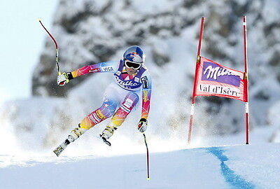 013 Lindsey Vonn American World Cup Alpine Ski Racer 36/"x24/" Poster