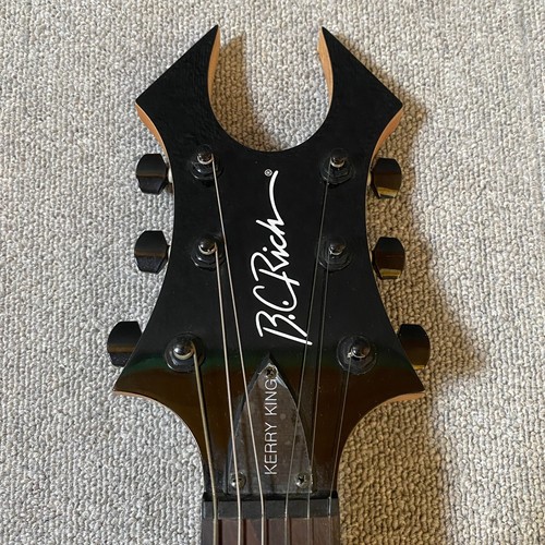 B.C. Rich Warlock Black Kerry King Model Electric Guitar Japan Limited Edition - Picture 12 of 24