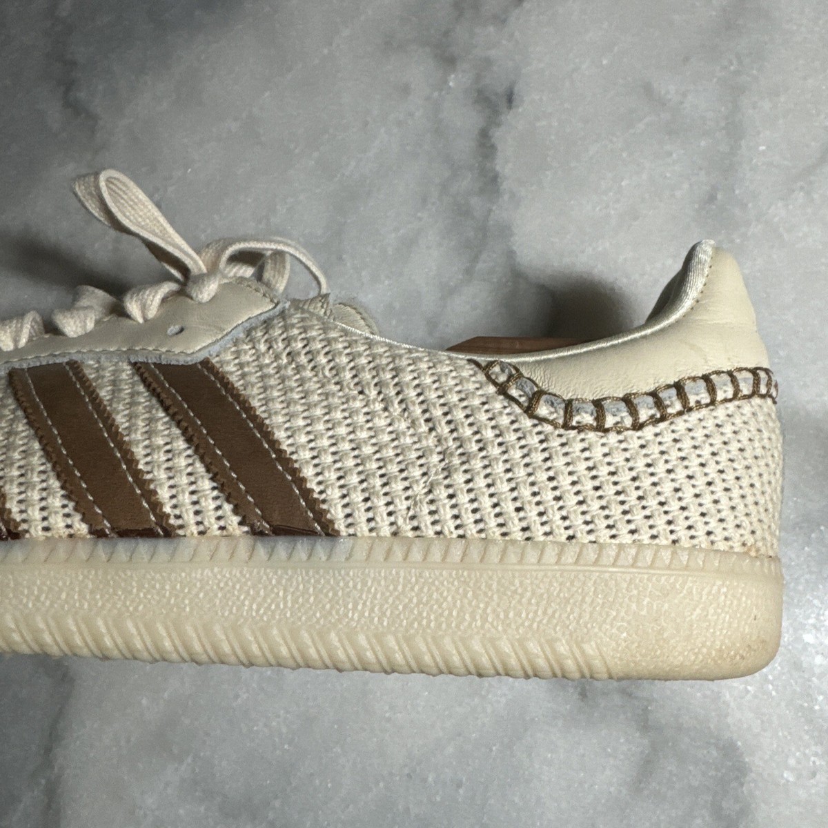 Size 11 - adidas Wales Bonner x Samba Cream Brown for sale