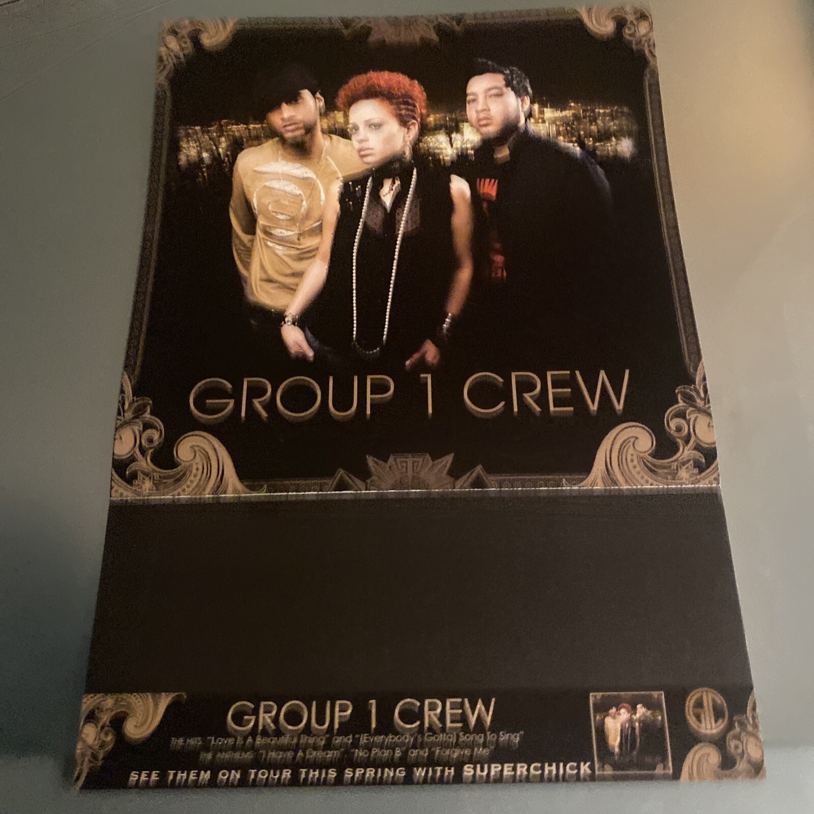 Group 1 Crew 12x12, Album Flat Poster Christian Hip Hop Blanca Manwell ...