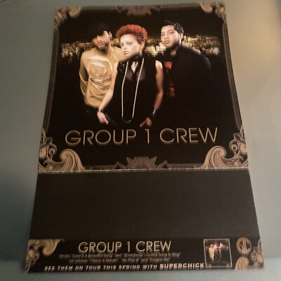 Group 1 Crew 12x12, Album Flat Poster Christian Hip Hop Blanca Manwell ...