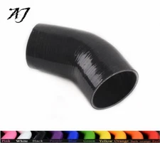 45 Degree Elbow 5'' 127mm Silicone Intercooler Coupler Hose Black