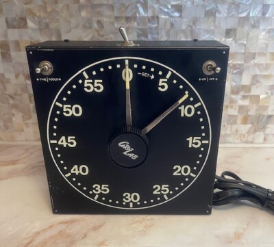 Vtg GraLab Model 300 Glow in Dark Darkroom Photo 1-Hour Timer Photography Works