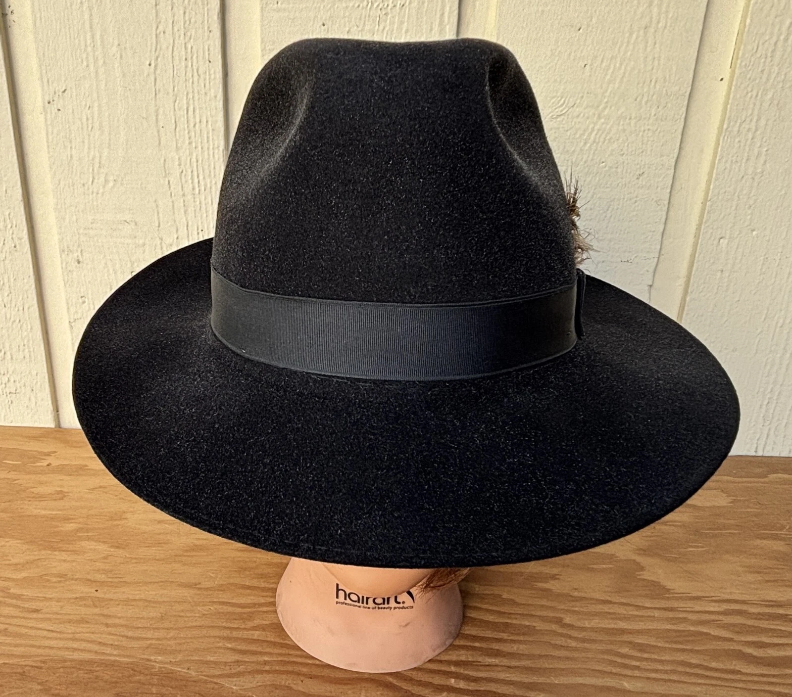 Chapeau western cowboy homme John B Stetson The Supreme taille 7 5/8 ou 61. Noir