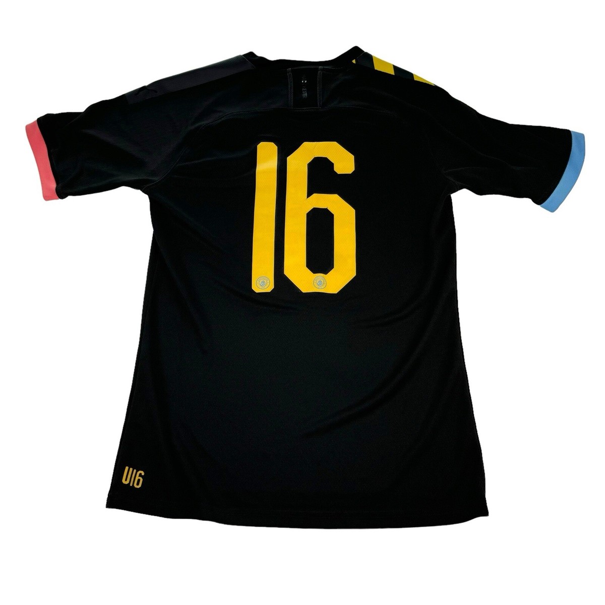 2019/20 Manchester City Away Jersey Shirt U16 Player Worn Issue