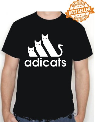 UNISEX Spoof Adicats CAT REF1 T-Shirt / Tee / Sport / Geburtstag / Weihnachten / S-XXL