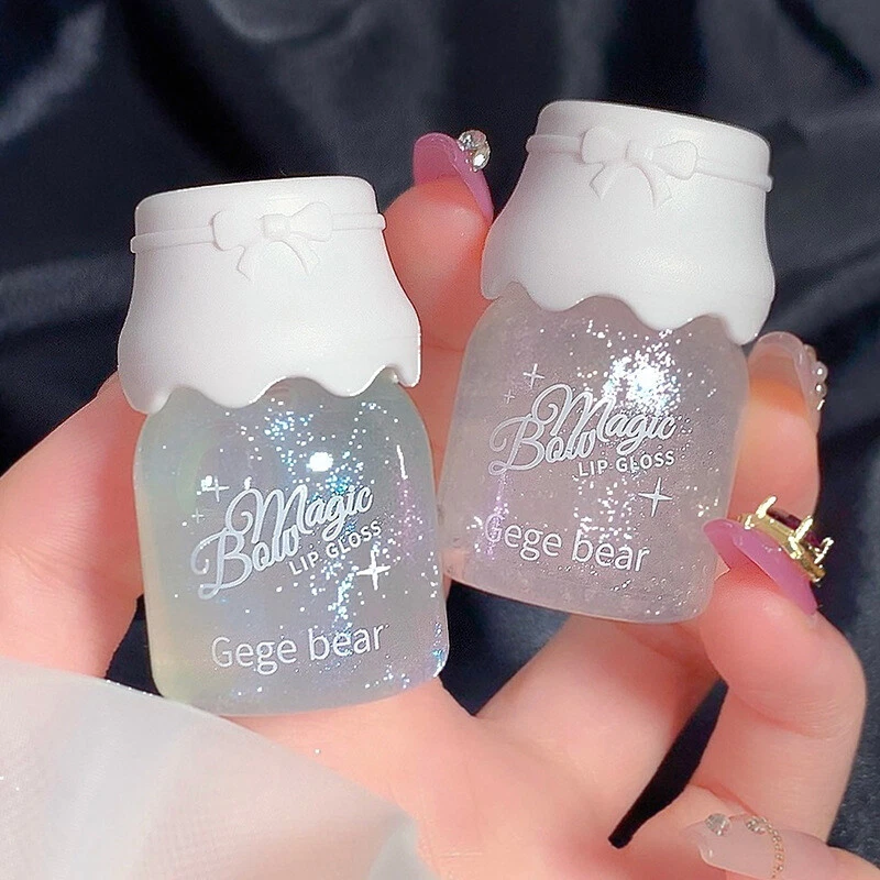 Cute Milk Jar Lip Gloss Lip Oil Lipstick Moisturizing Long Lasting Matte wi - Image 3 of 4