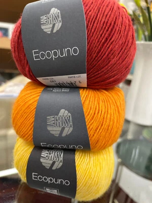 Lana Grossa ECOPUNO , Baumwolle/Schurwolle/Alpaka, , 50g ca. 215m