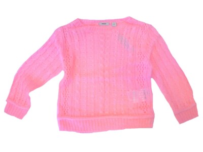 MEXX Mädchen Kinder Pullover fluo candy Gr. S (98/104), XXL (146/152)