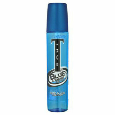 Tros Blue Code Brave Heart Cologne Anti Bacteria Anti-perspirant fresh 100ml.