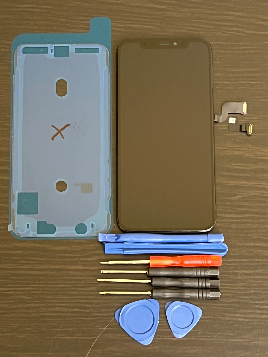 Original Genuine OEM iPhone X Black OLED Replacement Screen--