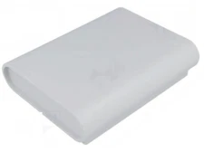 Desktop Enclosure Grey ABS 139x110x31mm SUPERTRONIC PP062G-S