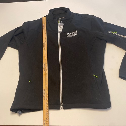 Peter Millar Crown Sport Jacket NWT $195 Sweater Black Full Zip Company Logo - Picture 7 of 12