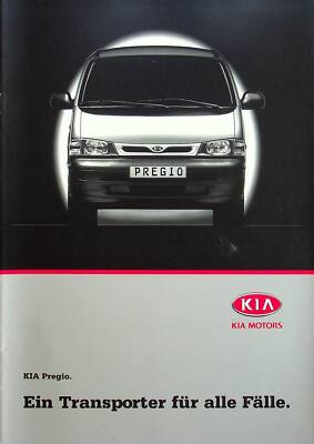 265109) Kia Pregio Prospekt 09/1999