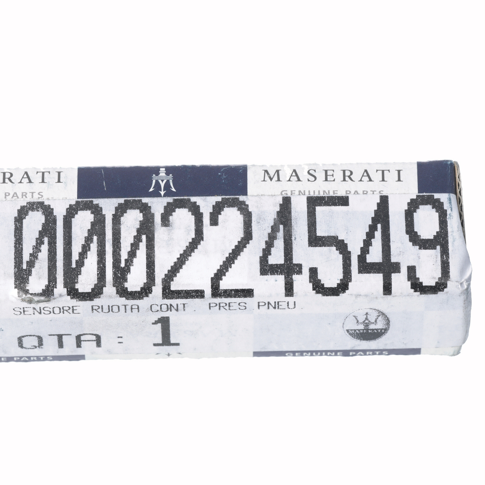 Genuine Maserati 2003-2010 Quattroporte GranTurismo TPMS Control Unit 224549