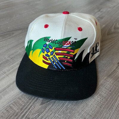 NWOT World Cup USA 1994 Logo Athletic Sharktooth Stooth Snapback