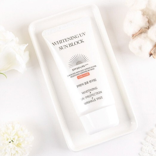 日焼け止め MAJOR SUN BLOCK BLANC SPF34 PA++++ Jigott Whitening UV Sun Block Cream 70ml SPF50+ PA+++ Sun Cream