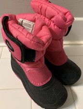 Khombu boots 10m for girl, Pink Snow Trekker, Faux Fur