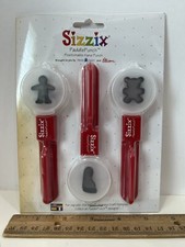 Sizzix Paddle Punch NOS 2003, Boy, Foot, Bear