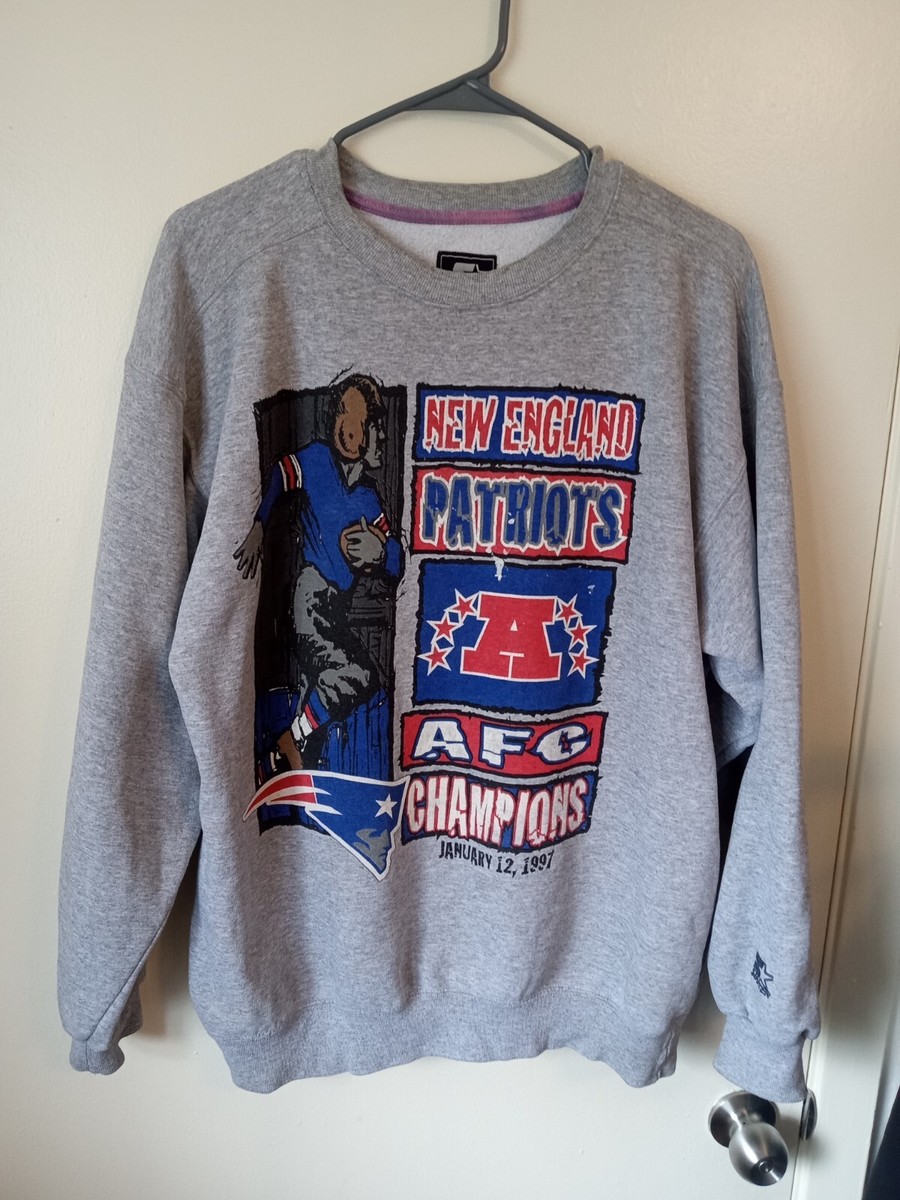 Vintage Starter New England Patriots Crewneck Sweatshirt Size L