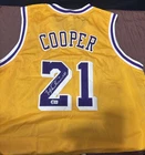 Michael Cooper LA Lakers Signed Autographed NBA Custom Jersey and Display Box