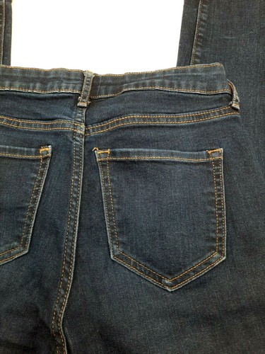 Old Navy Jeans Womens Size 4 The Rock Star High Rise Dark Wash Stretch Tapered - Picture 5 of 6