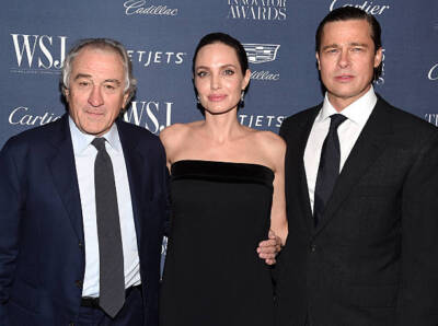 Robert De Niro 2015 Entertainment Innovator Angelina Jolie Pitt Br- Old Photo 10