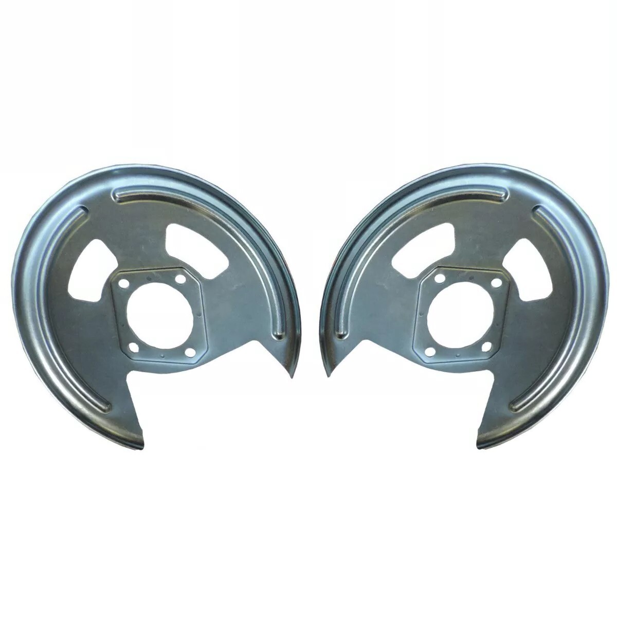 64-77 GM 10 12 Bolt Rear Axle End Disc Brake Conversion Backing Plates ...