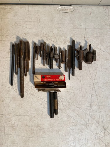 Set of High Machinist Speed Steel Taps,Straight & spiral Flute, Double end mill - Afbeelding 1 van 12